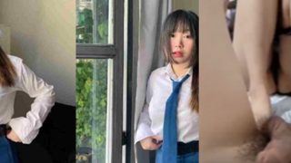 สาวแว่นโดนเย็ดท่าหมา [VK]