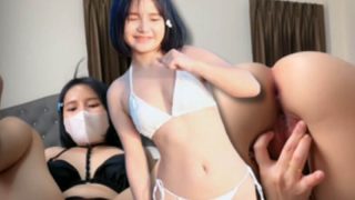 ไลฟ์สดสายหื่นเปิดนมเปิดหีครบสูตร โครตขาวใส [VK]